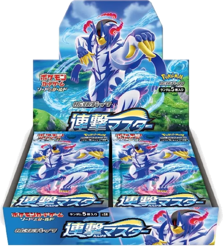 Pokemon Card Game Sword & Shield S5R Rapid Strike Master BOX