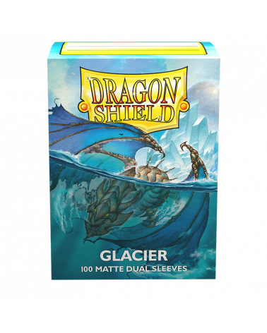Dragon Shield - 100 Dual Matte Glacier