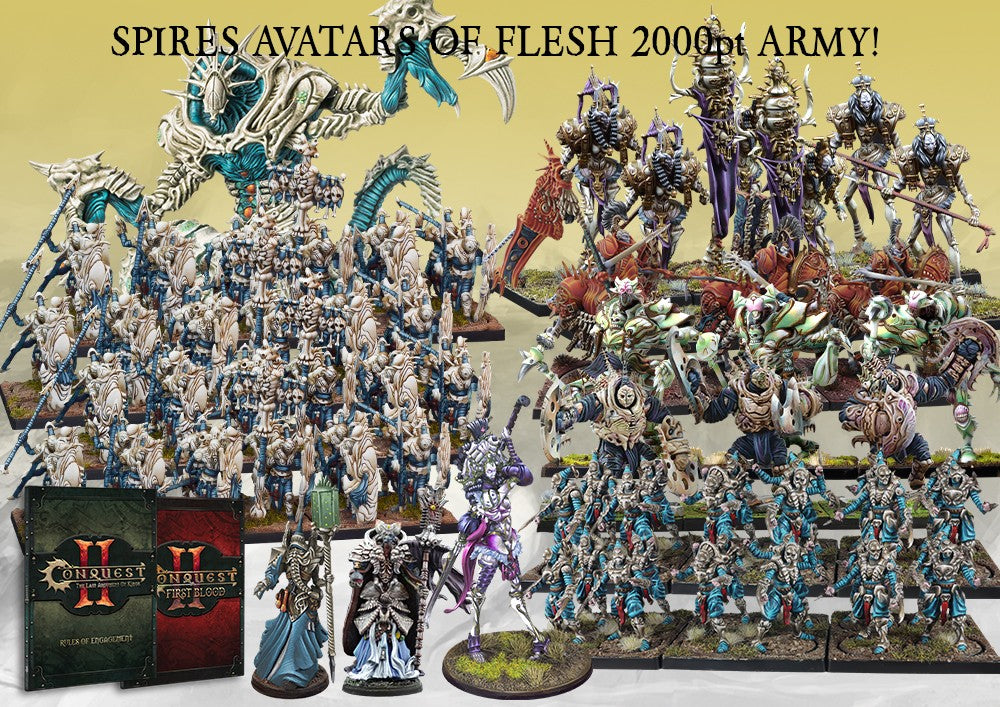 Spires Avatars of Flesh 2000pt Army