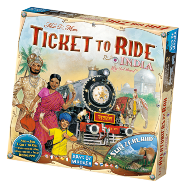 Ticket to Ride Map Collection 2: India