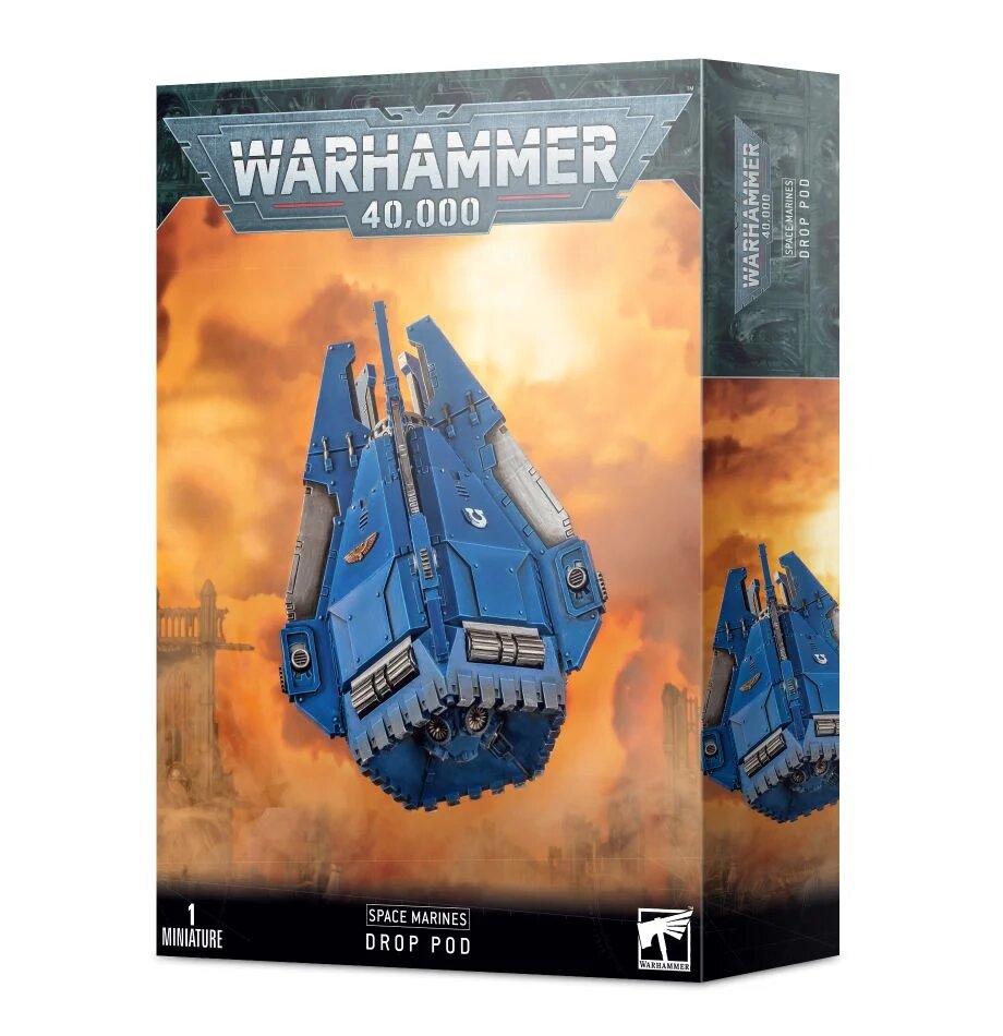 Space Marine Drop Pods