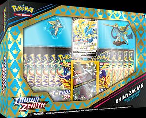Pokemon Crown Zenith Premium Figure Collection - Shiny Zacian/Zamazenta