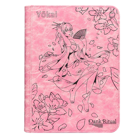 Dank Ritual Yokai Binder Pink/Black 9 Pocket