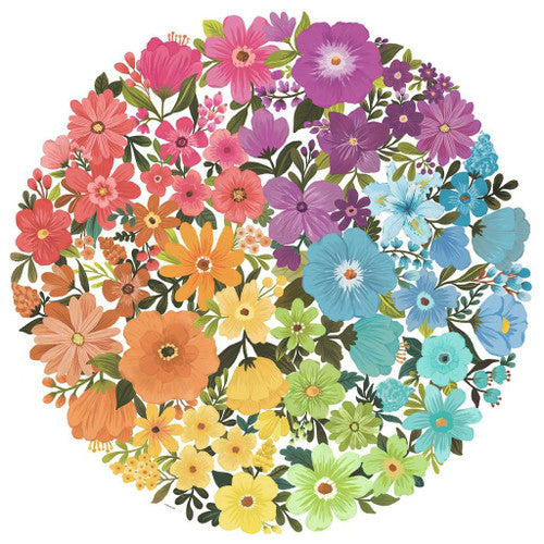 Circle of Colors-Flowers