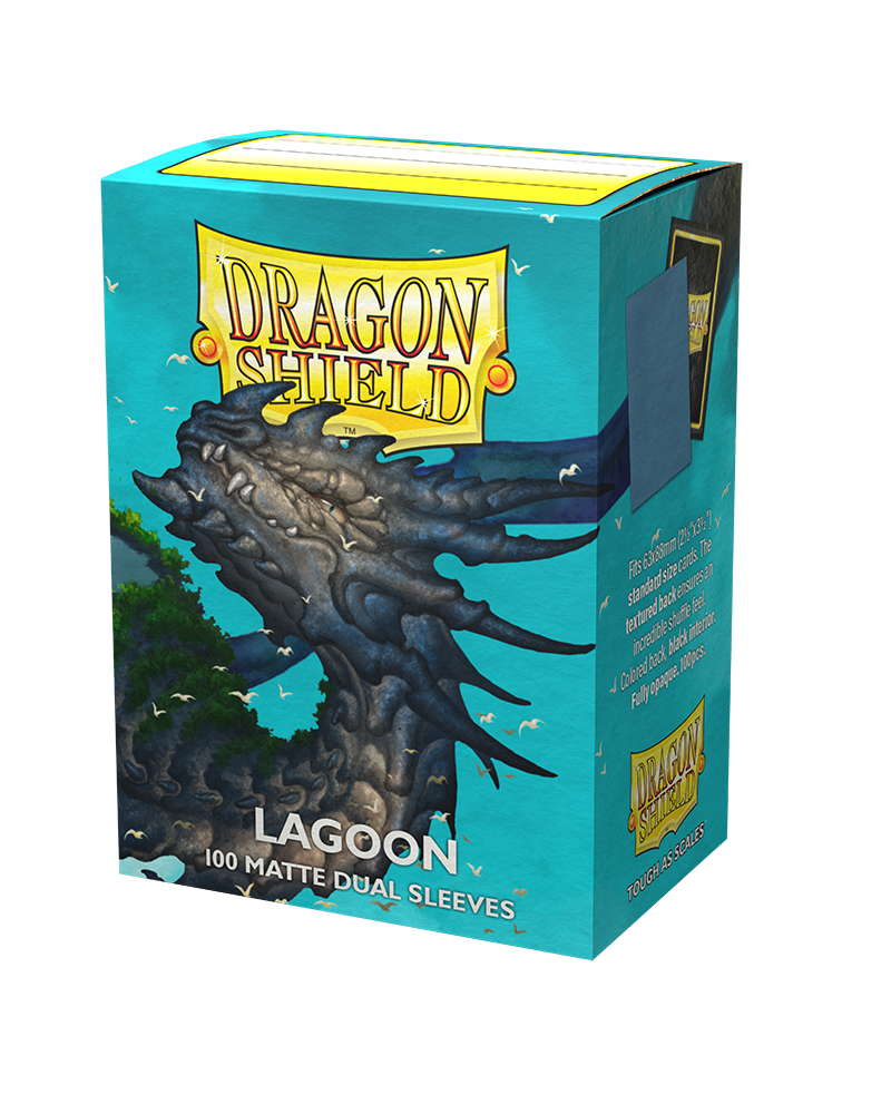 Dragon Shield - 100 Dual Matte Lagoon