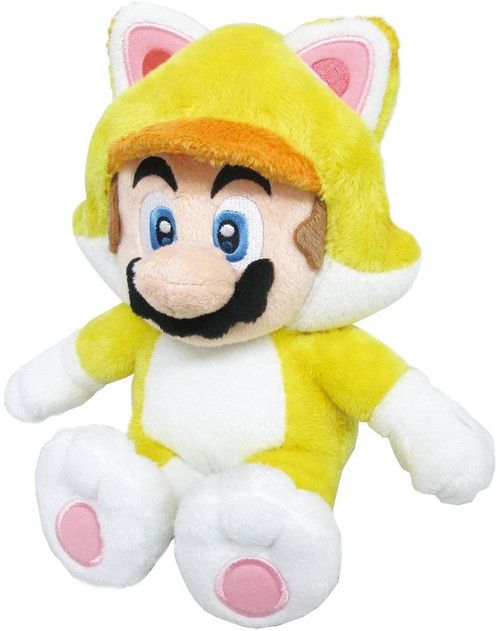 Super Mario Little Buddy Toys Cat 10 Plush