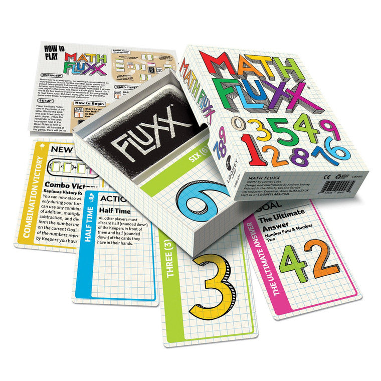 Math Fluxx Game