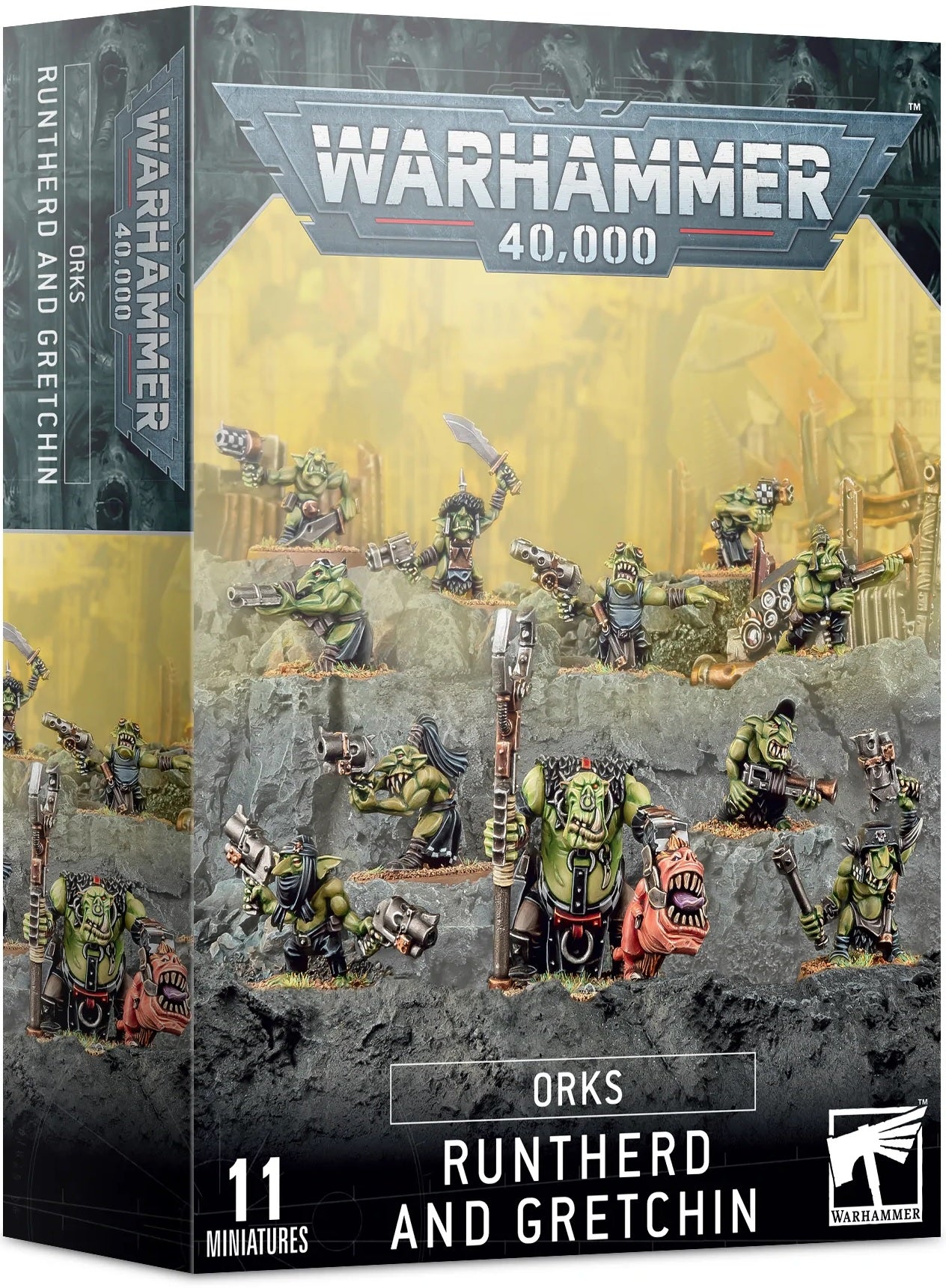 Ork Runtherd and Gretchin