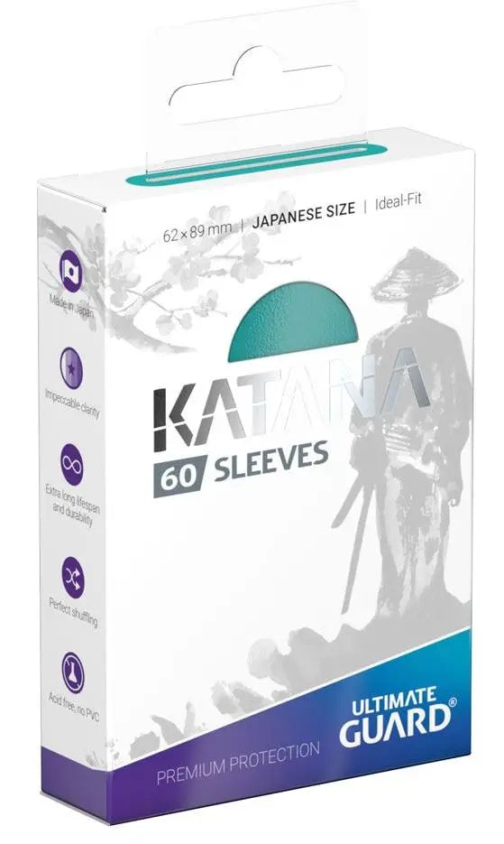 Katana Sleeves Japanese Size Turquoise 60
