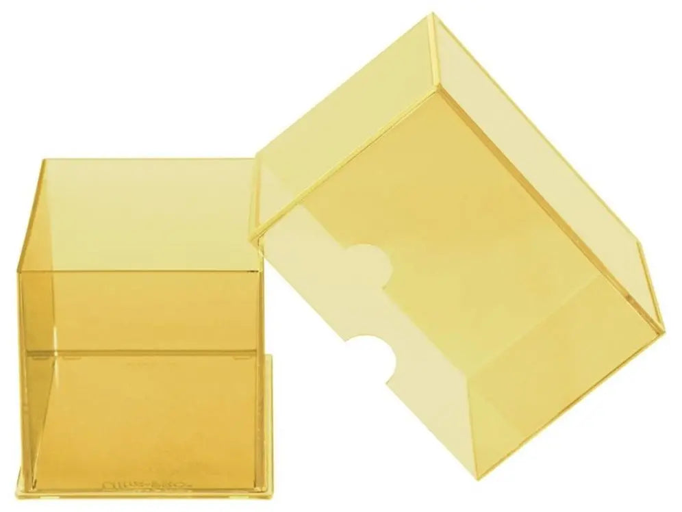 Ultra Pro 2 Piece Lemon Yellow Eclipse Deck Box