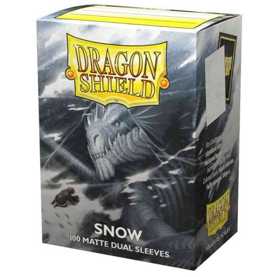 Dragon Shield - 100 Dual Matte Snow