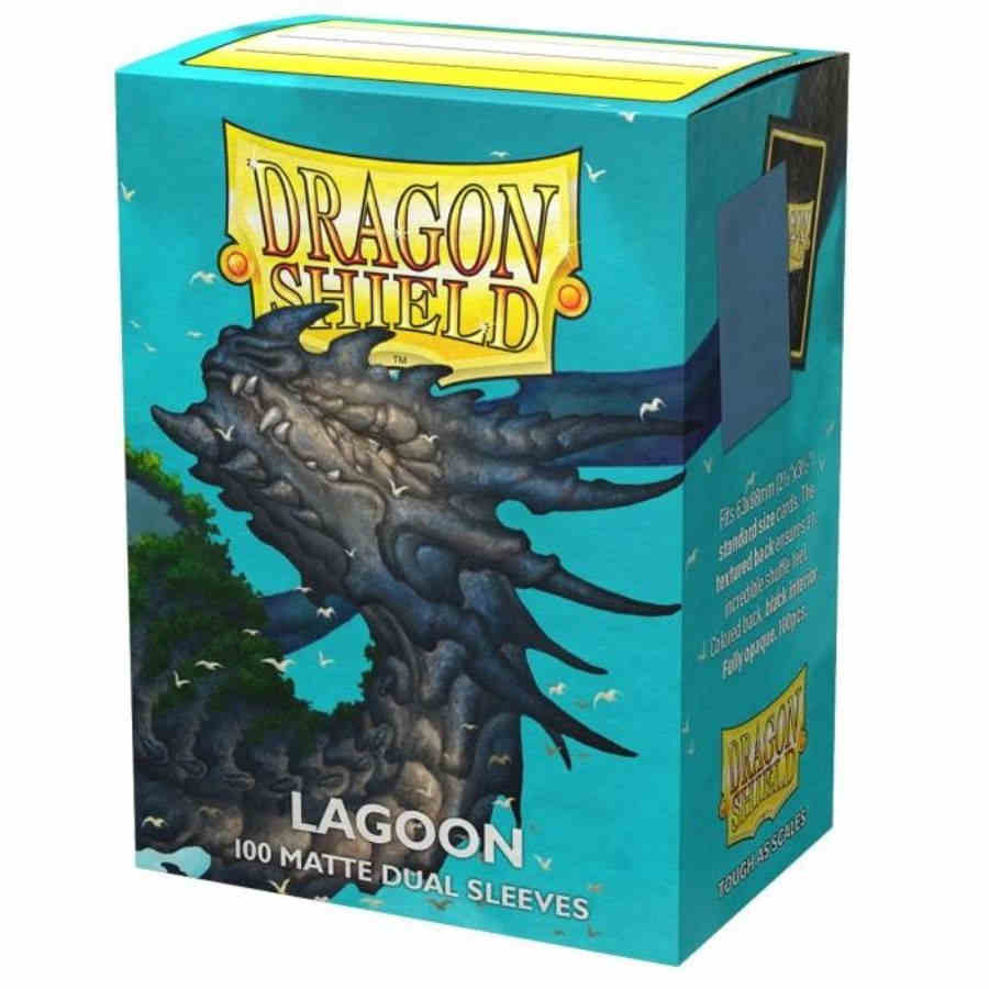 Dragon Shield - 100 Dual Matte Lagoon