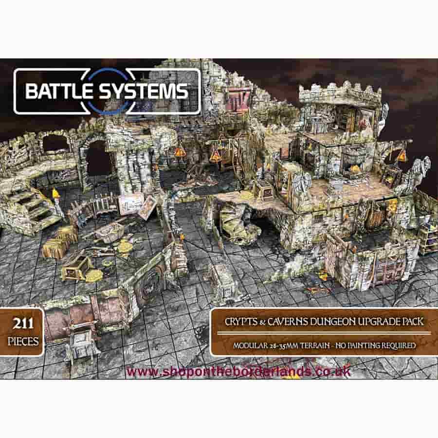 Battle Systems Crypts & Caverns Dungeon Upgrade Pack