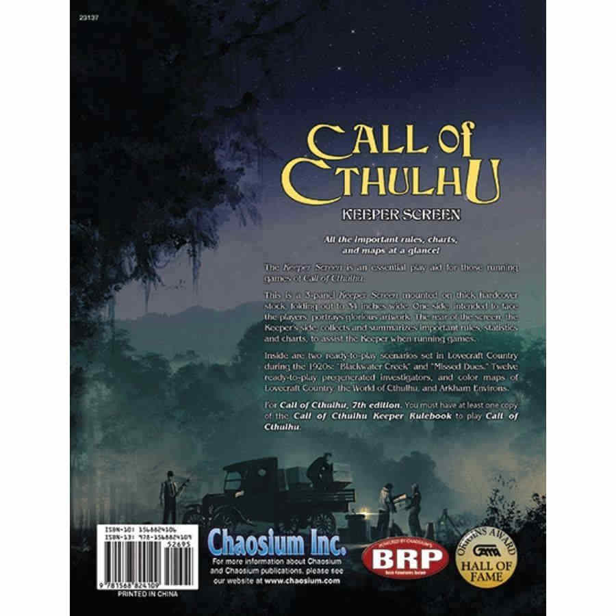 Call of Cthulhu: Keeper Screen