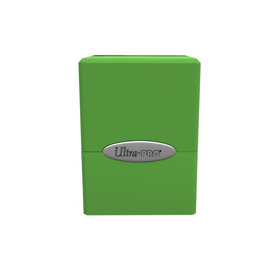 Satin Cube - Lime Green