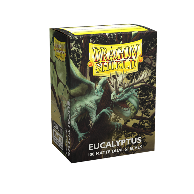 Dragon Shield - 100 Dual Matte Eucalyptus