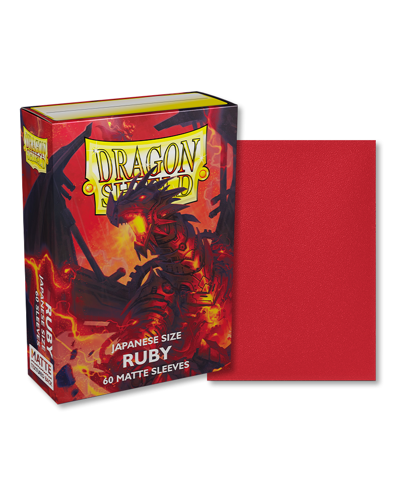Dragon Shield - JP 60 Matte Ruby