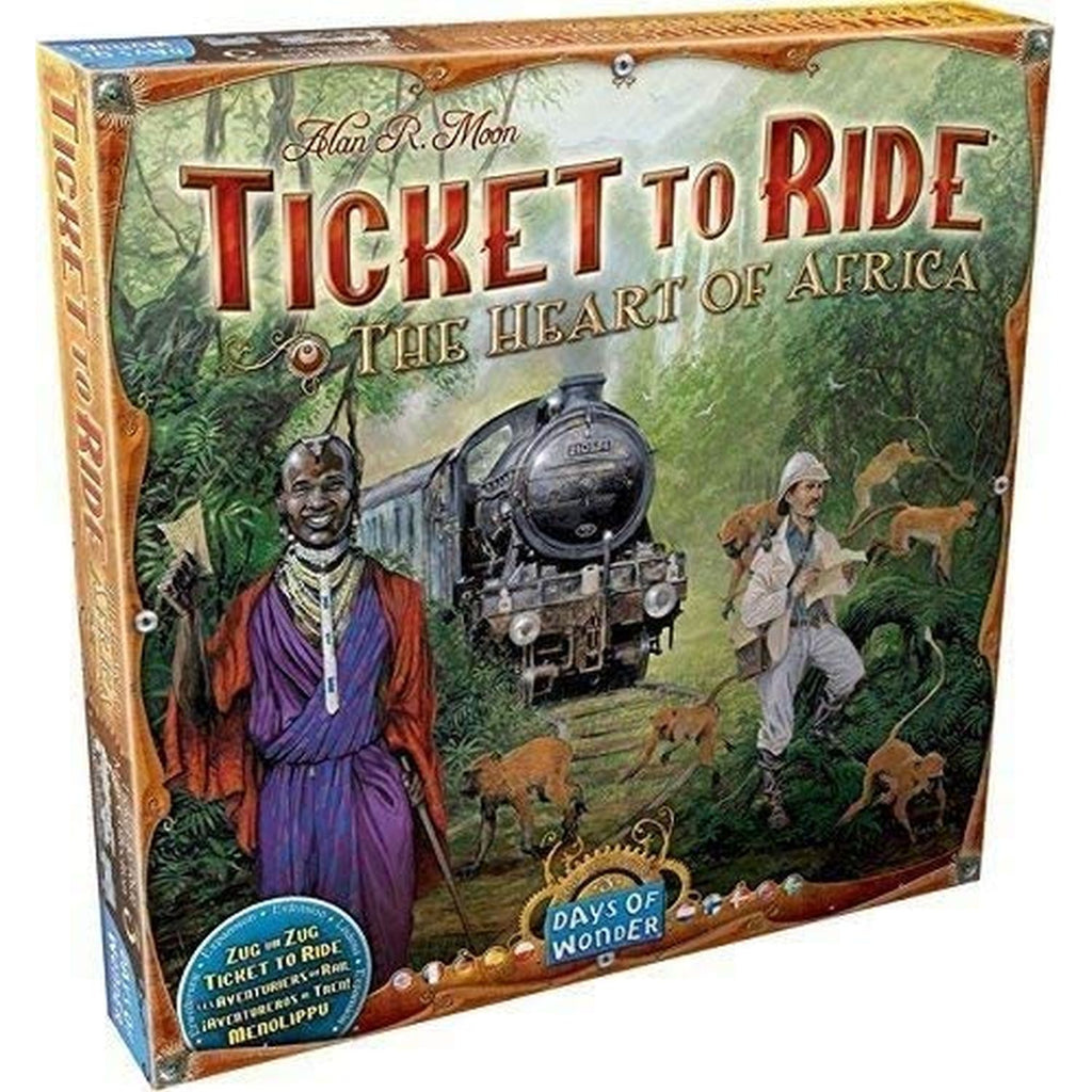 Ticket to Ride Map Collection 3: The Heart of Africa