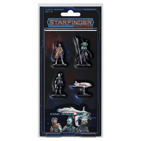 Starfinder Miniatures: Iconic Heores Set 1
