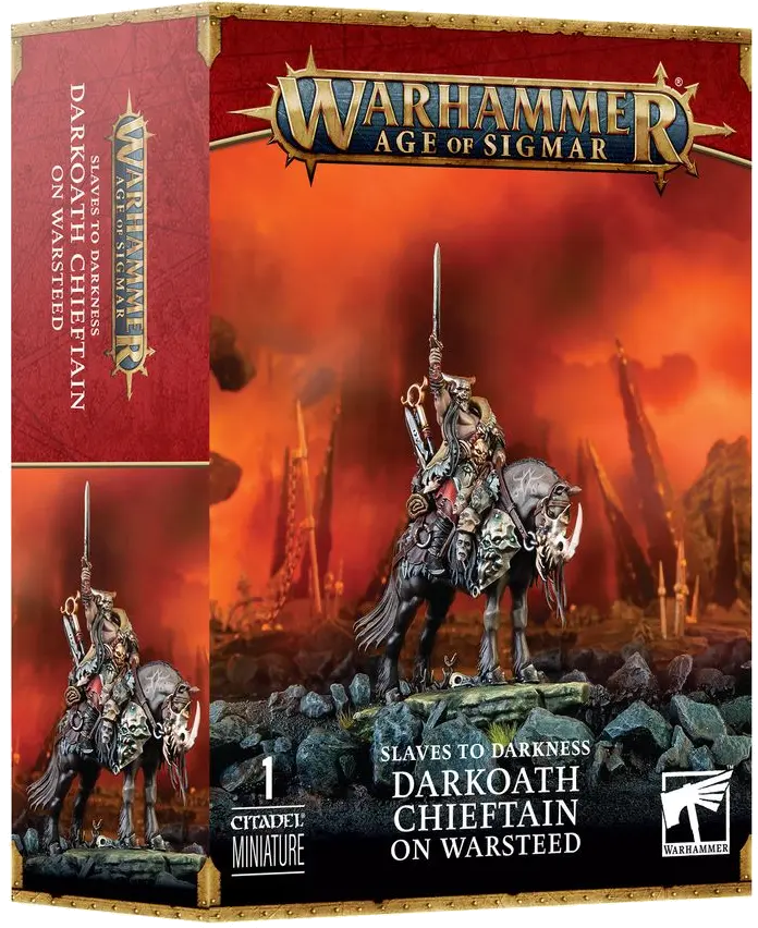 Darkoath Chieftan on Warsteed