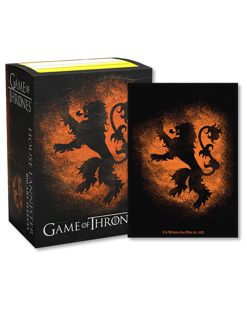 Dragon Shield - Brushed House Lannister