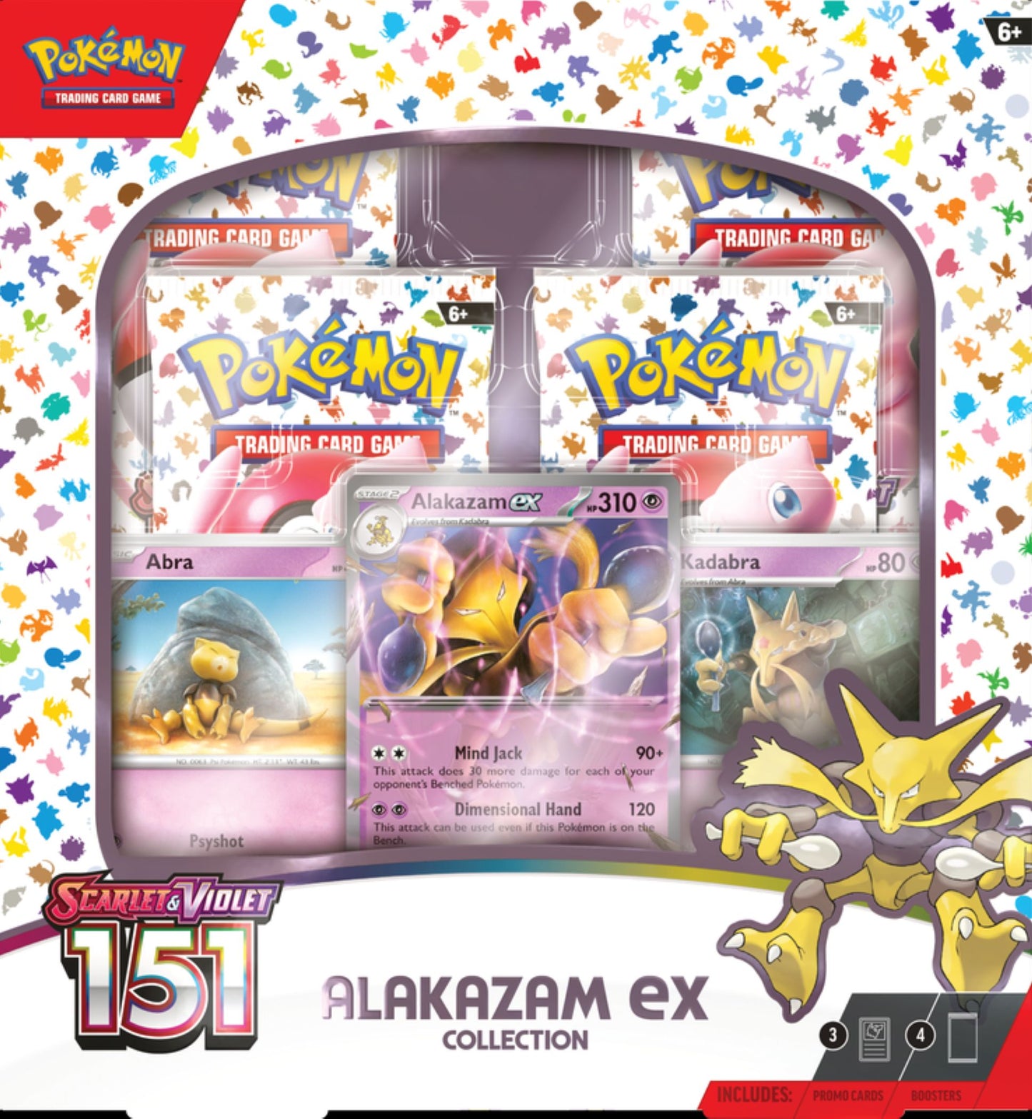 Scarlet & Violet 151 Alakazam Ex Collection Box