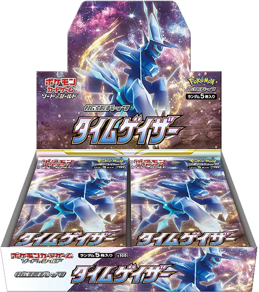 Pokemon Card Game Sword & Shield Time Gazer Booster Pack Box S10D