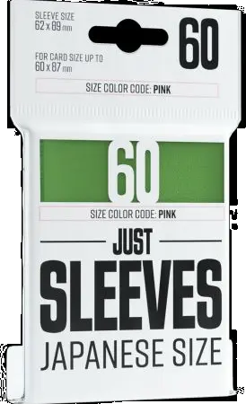 60 Just Sleeves - Japanese Size Green