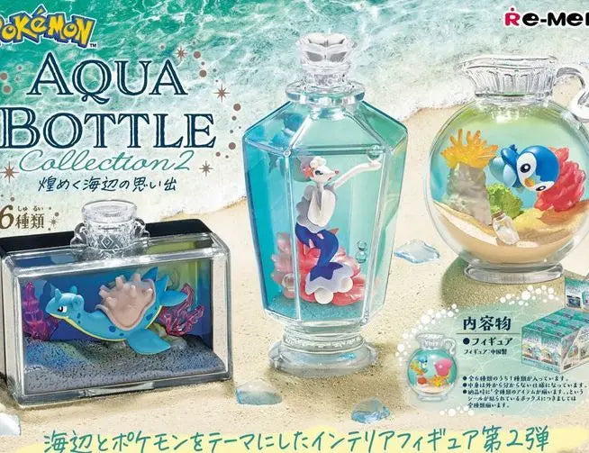 Re-ment Pokemon Aqua Bottle 2 Collection Figurine
