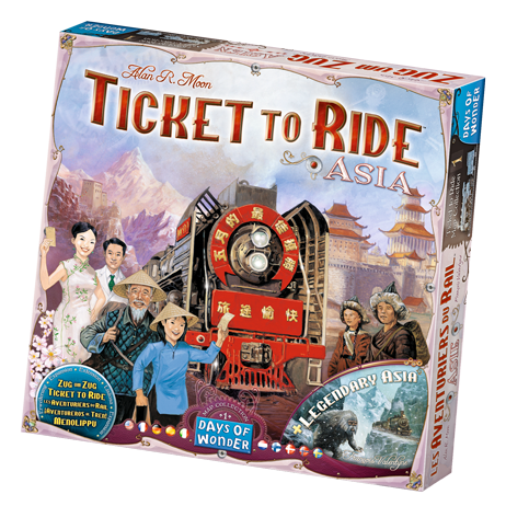 Ticket to Ride Map Collection 1: Asia