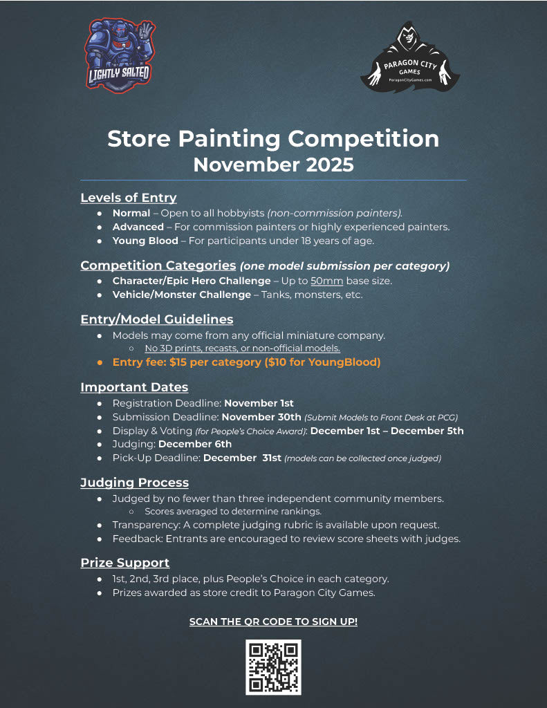 Paint Competition - Young Blood