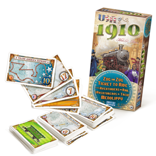 Ticket To Ride: USA 1910 Expansion
