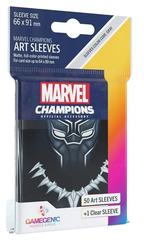 Gamegenic Marvel Champions Black Panther Standard 50