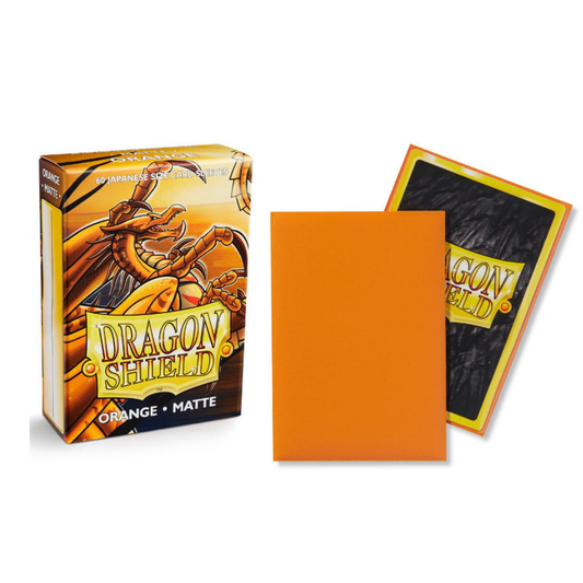 Dragon Shield - JP 60 Matte Orange