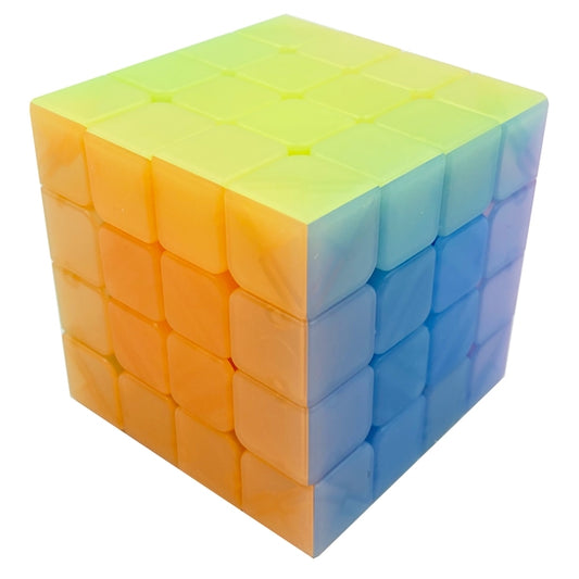 Qiyi 4x4x4 Jelly Stickerless