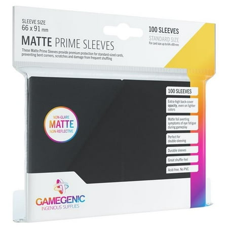 MATTE Prime Sleeves: Black