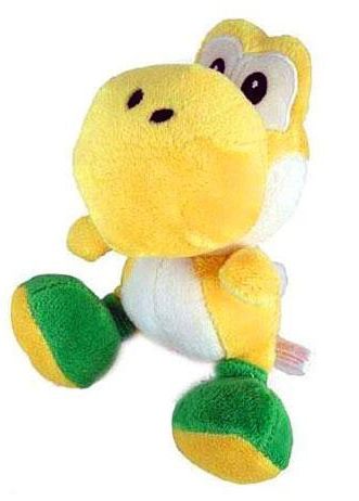 Super Mario 8 Plush Yellow Yoshi"