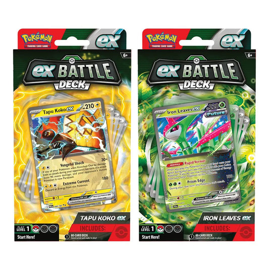 Tapu Koko ex/Iron Leaves Ex Battle Deck