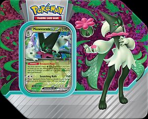 Paldea Partners Tin - Meowscarada EX