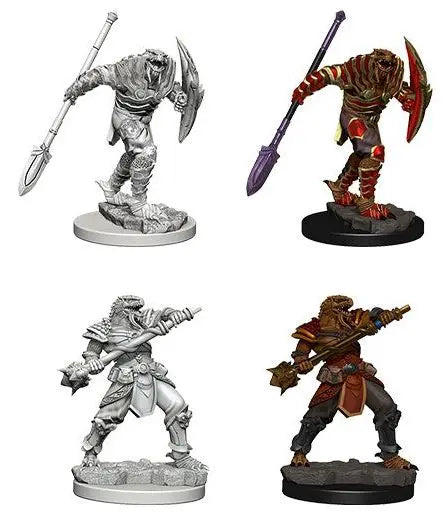 Wizkids D&D Minis: Dragonborn Male Fighter With Spear