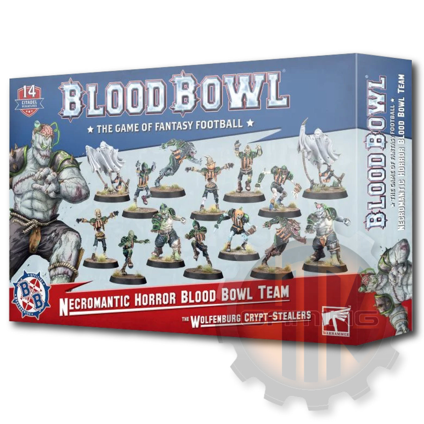 Necromantic Horror Blood Bowl Team â€“ The Wolfenburg Crypt-stealers