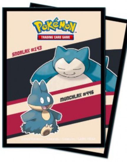 Snorlax & Munchlax Standard Card Sleeves