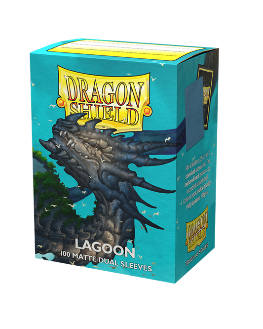 Dragon Shield - 100 Dual Matte Lagoon