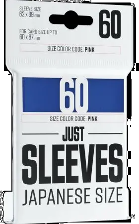 60 Just Sleeves Japanese Size Blue