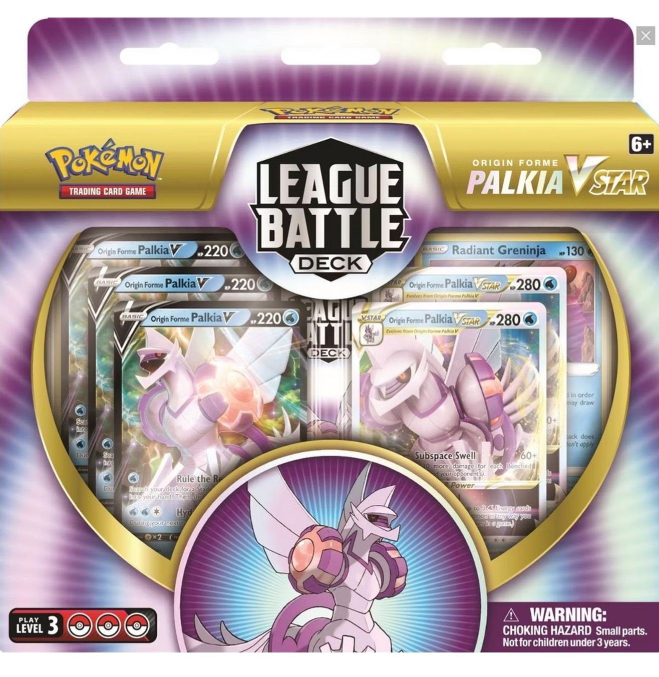 Pokemon League Battle Deck Origin Forme Palkia