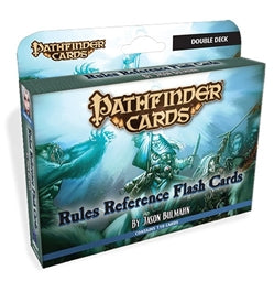 Pathfinder Rules Reference Flash Cards Double Deck
