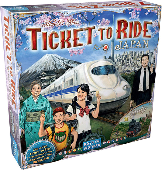 Ticket to Ride: Japan and Italy Map 7