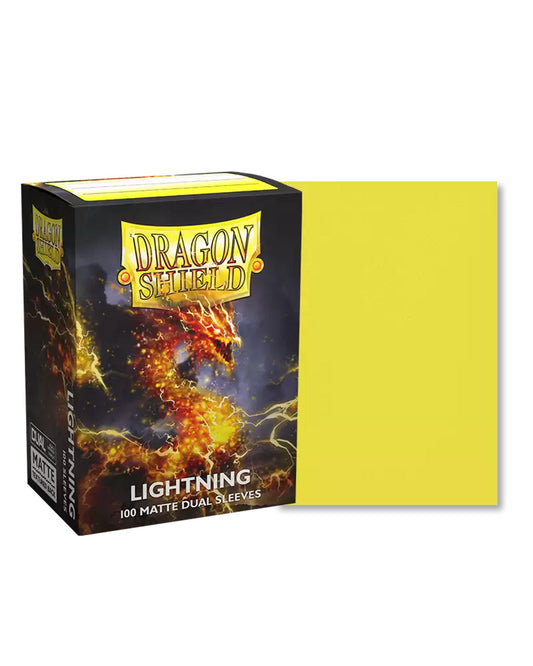 Dragon Shield - 100 Dual Matte Lightning