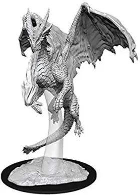 WizKids D&D Nolzurs Marvelous Unpainted Miniatures Young Red Dragon