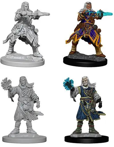 Wizkids Pathfinder Unpainted Minis Male Human Wizard